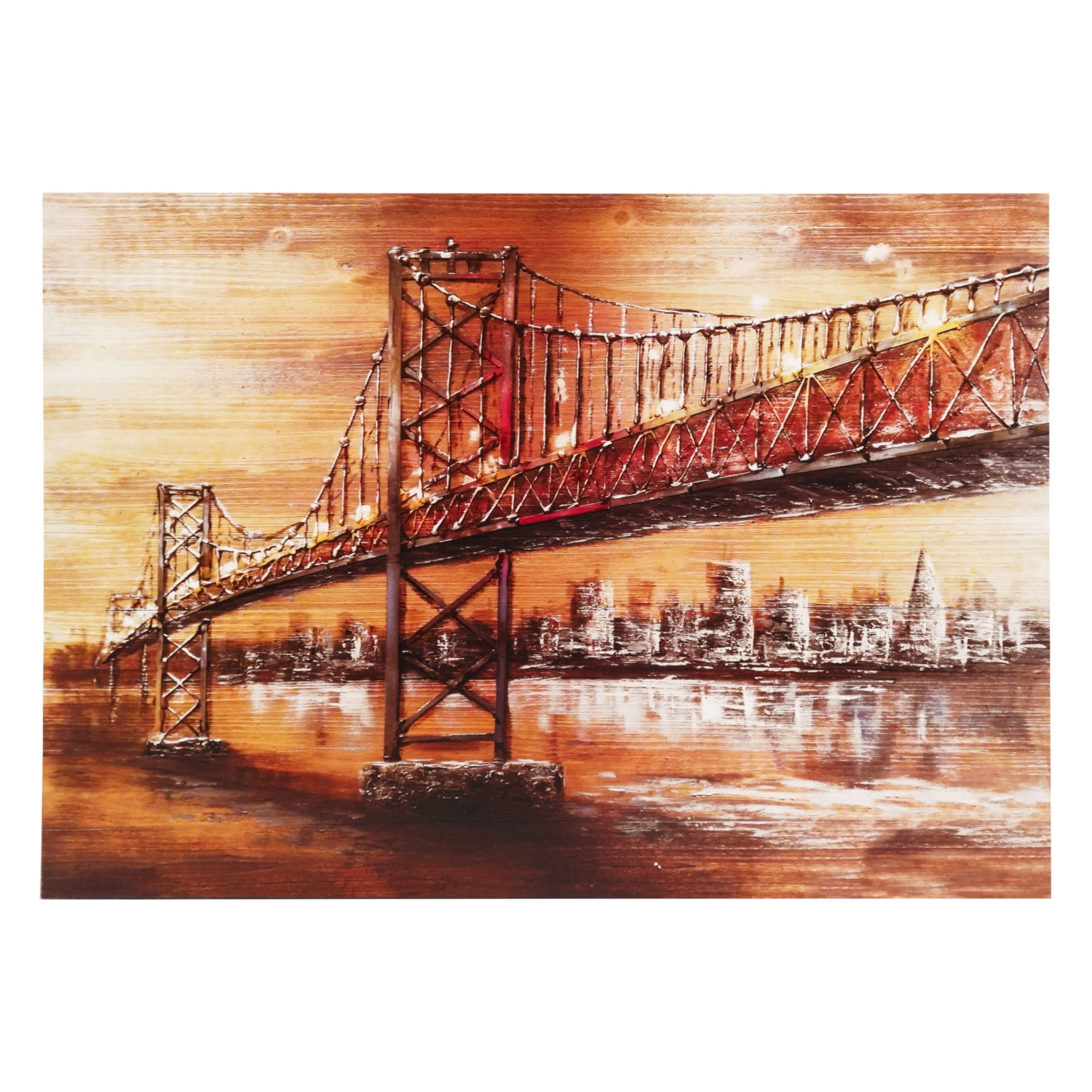 BRIDGE VIEW KANVAS TABLO 70X100CM