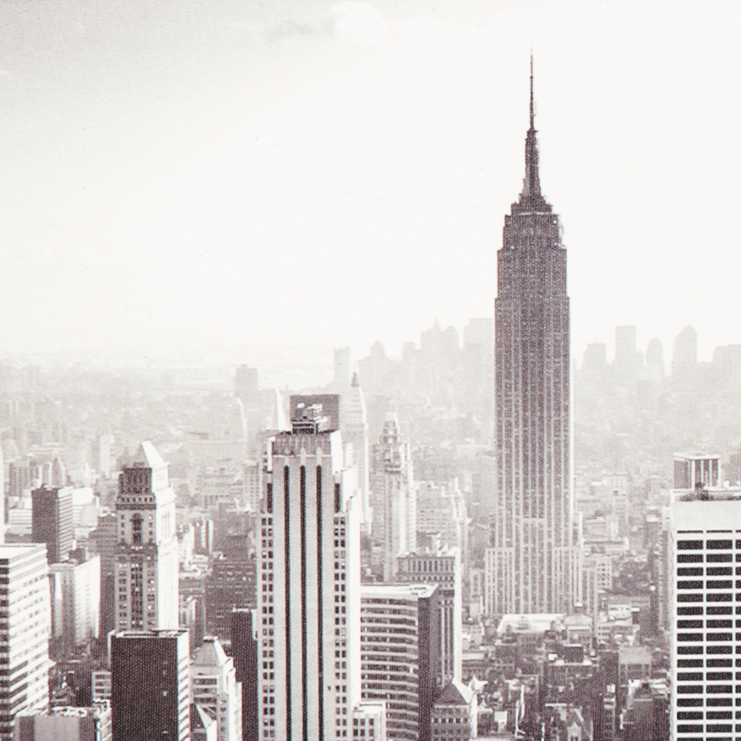 GREY CITY VIEW KANVAS TABLO 70X100CM