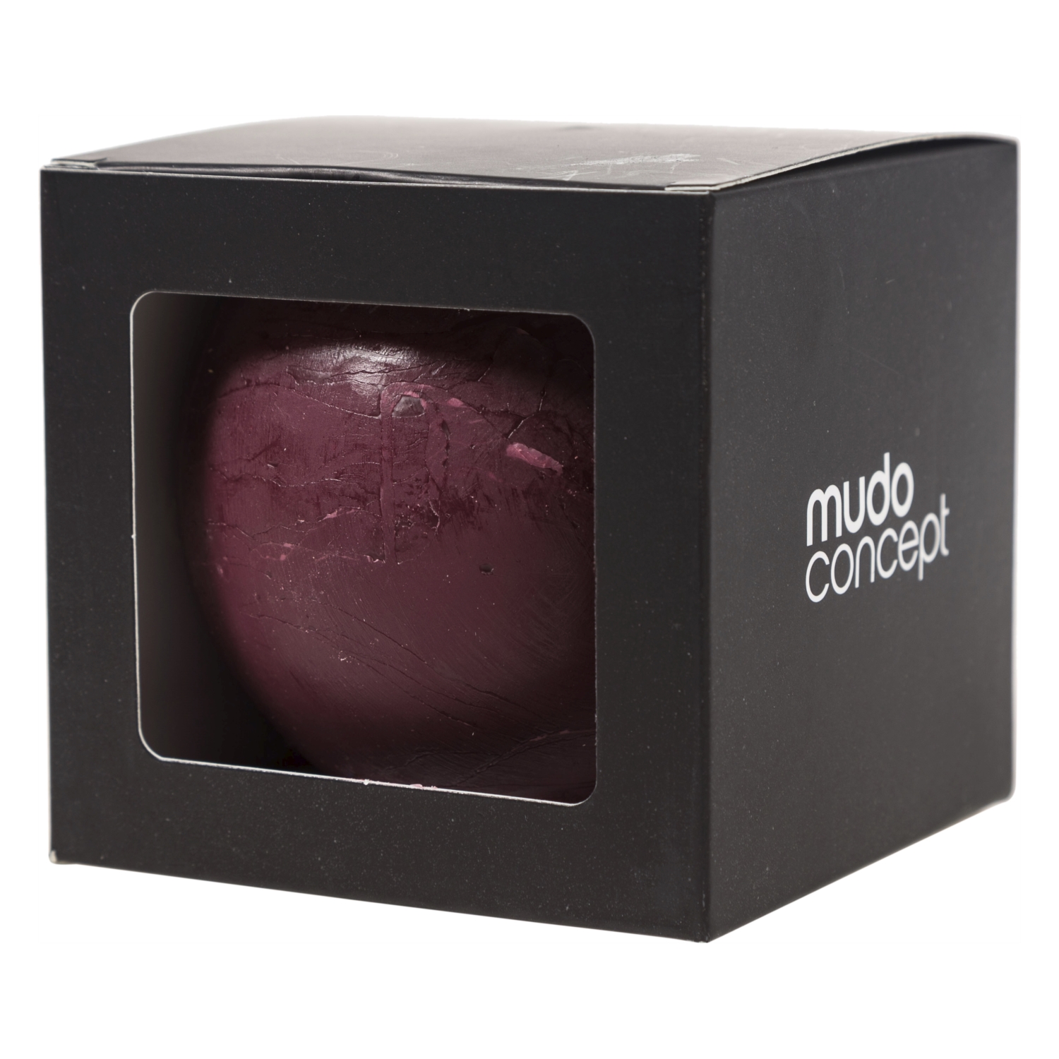 YUVARLAK MUM BORDO 8 CM