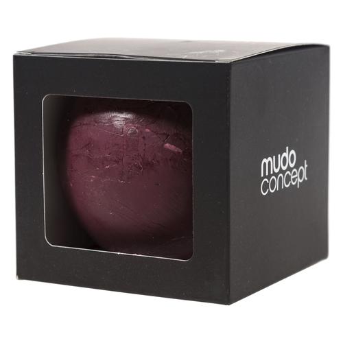  YUVARLAK MUM BORDO 8 CM