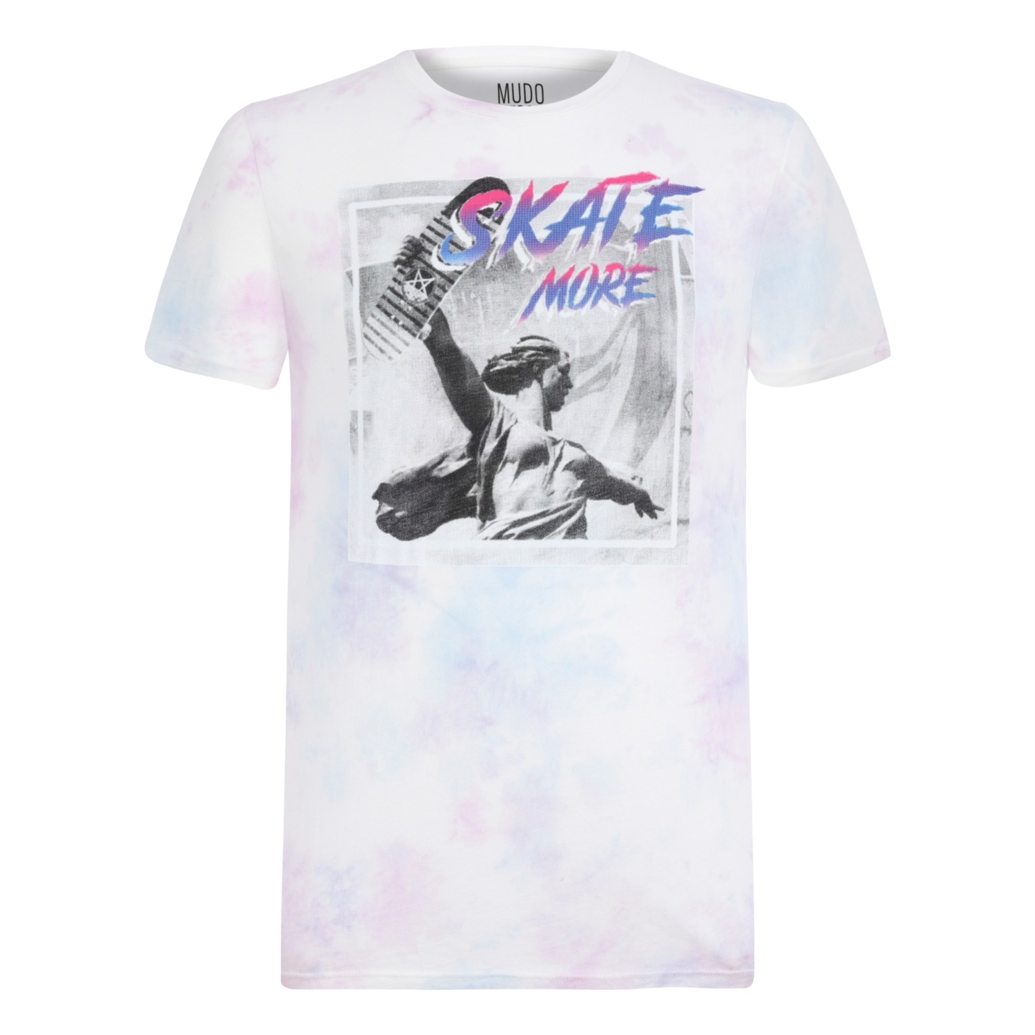 BATİK DESENLİ PAMUK T-SHIRT