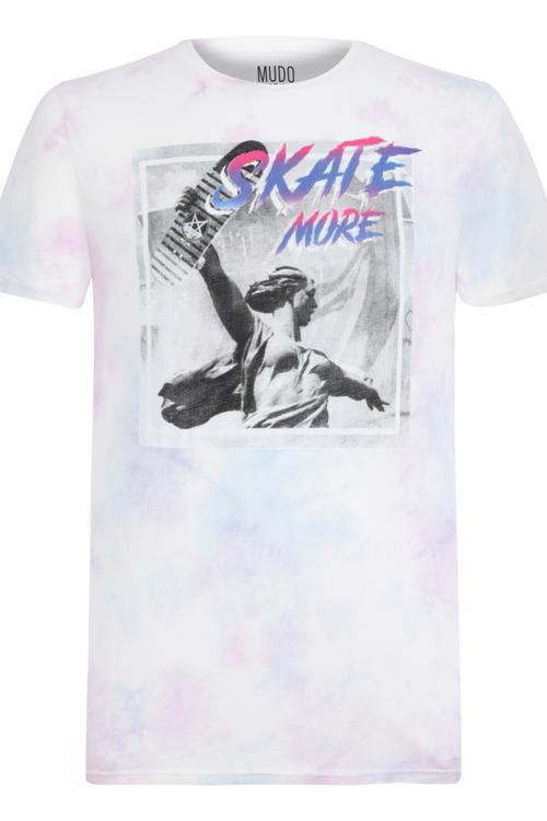  BATİK DESENLİ PAMUK T-SHIRT