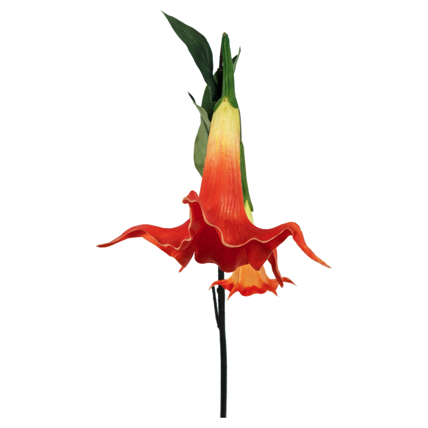 JIMSON TURUNCU DAL ÇİÇEK - 121CM