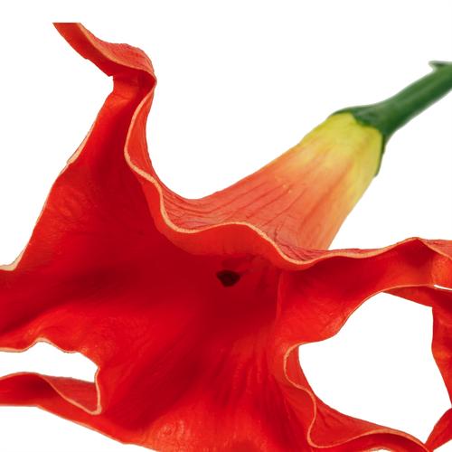  JIMSON TURUNCU DAL ÇİÇEK - 121CM