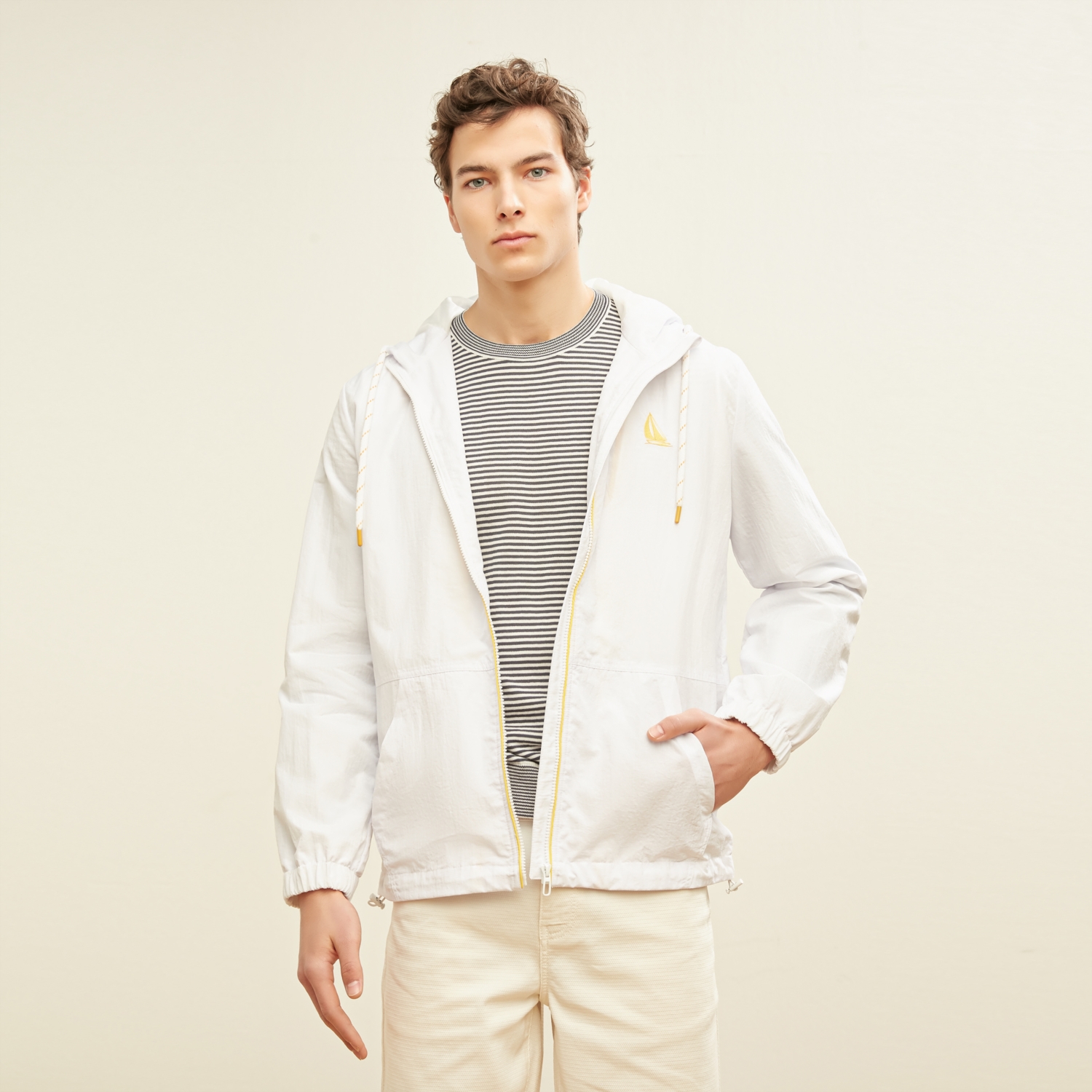 KAPÜŞONLU FERMUARLI YAĞMURLUK