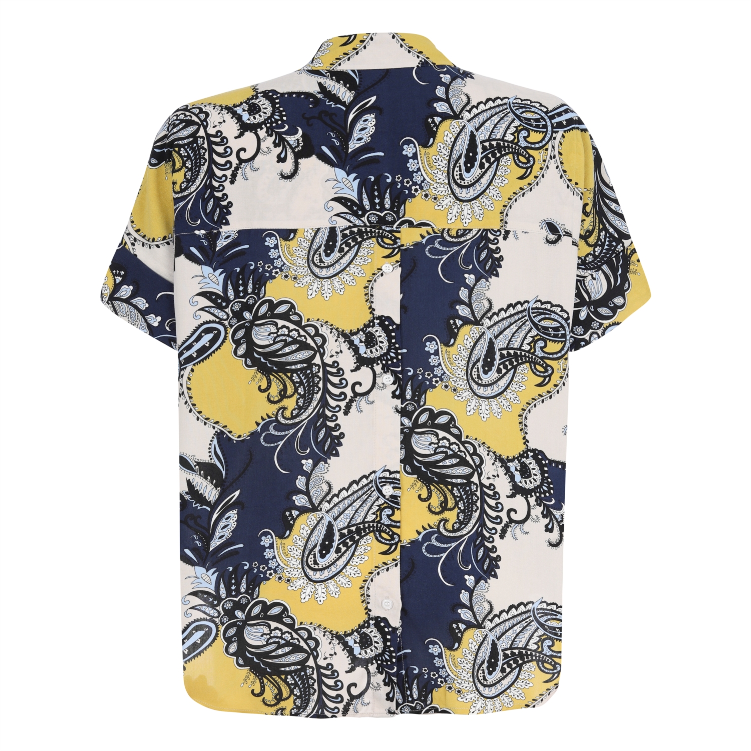 ŞAL DESENLİ VİSKOZ BLUZ