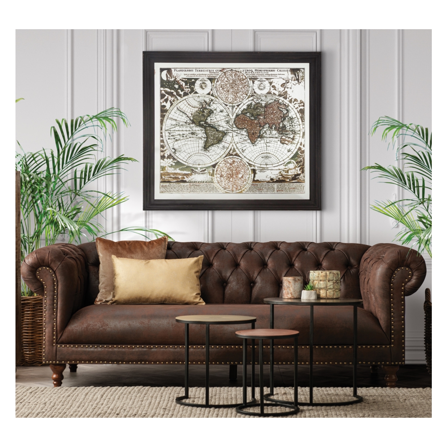 LUNA KAHVE CHESTER KOLTUK