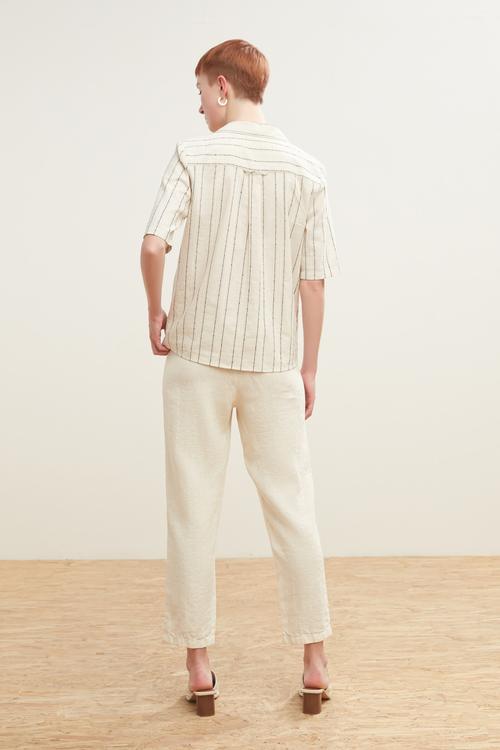  BAĞCIKLI KETEN PANTOLON