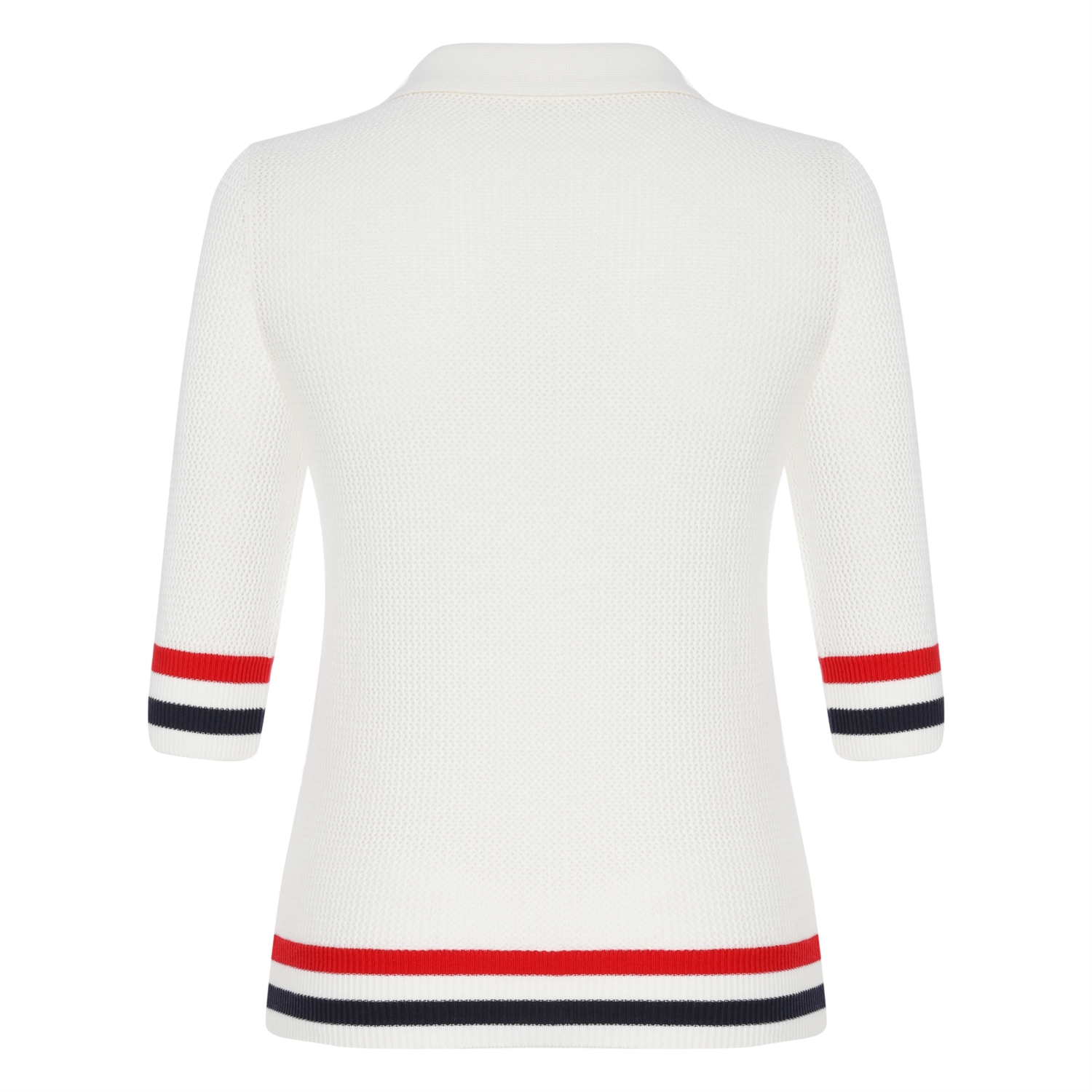 POLO YAKA PAMUK FİLE KAZAK