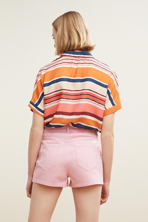  DAR KESİM PAMUKLU ŞORT