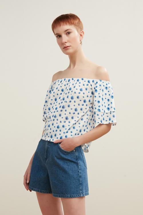  DÜŞÜK YAKALI BLUZ