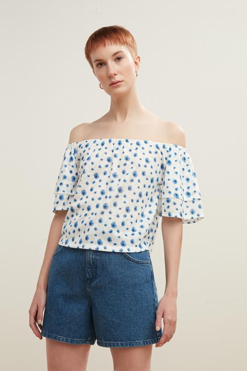  DÜŞÜK YAKALI BLUZ