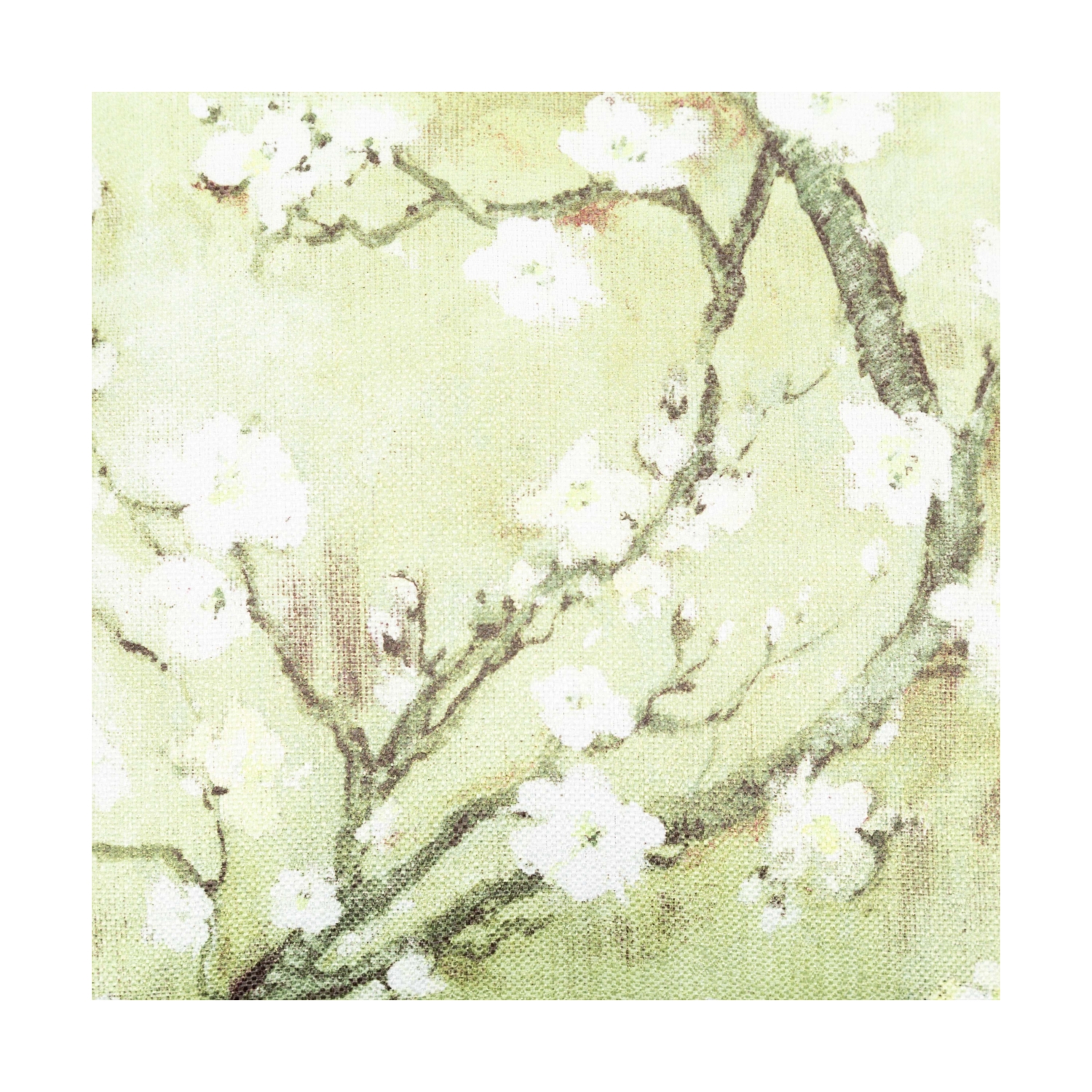 TIANA ÇİÇEKLİ KIRLENT 45X45CM AÇIK YEŞİL