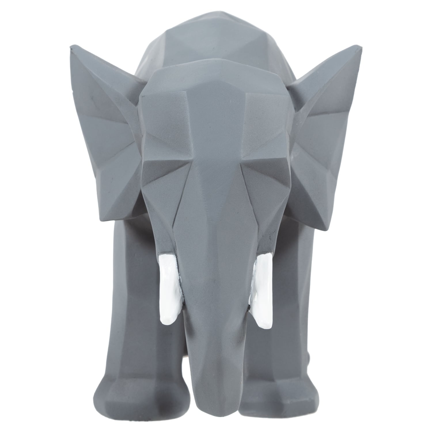 KÜBİK GRİ FİL BİBLO 28 CM