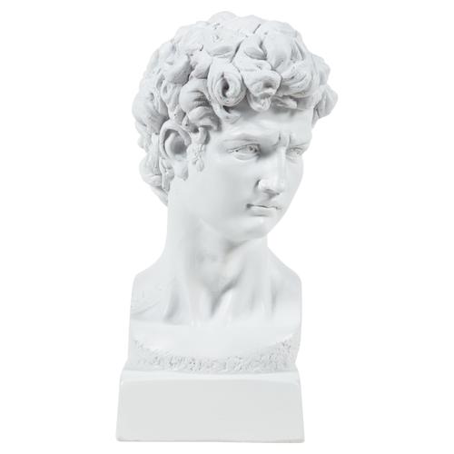  DAVİD BEYAZ BÜST BİBLO