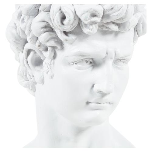  DAVİD BEYAZ BÜST BİBLO