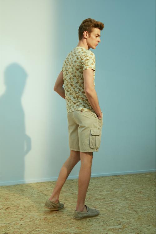  PAMUK - KETEN KARGO ŞORT