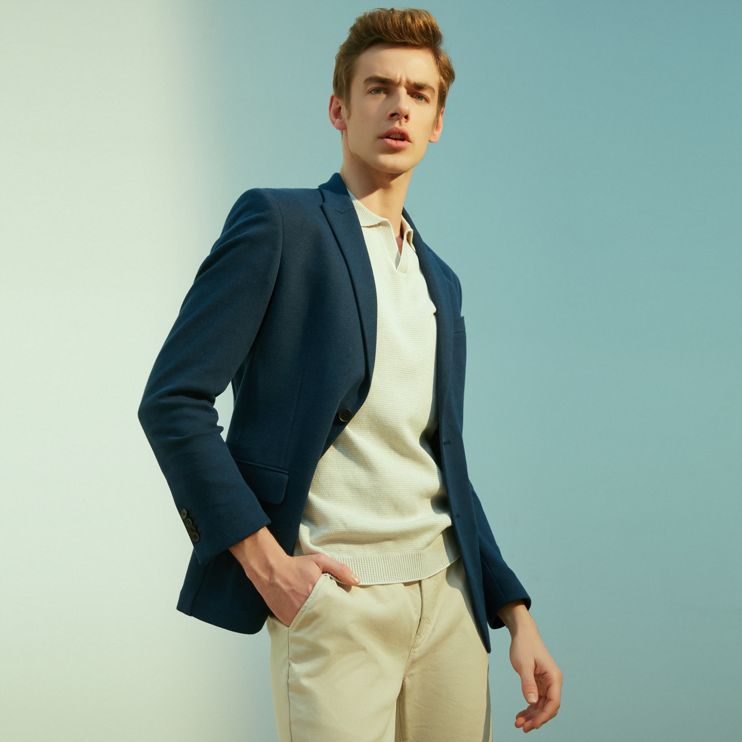 PAMUKLU BLAZER CEKET