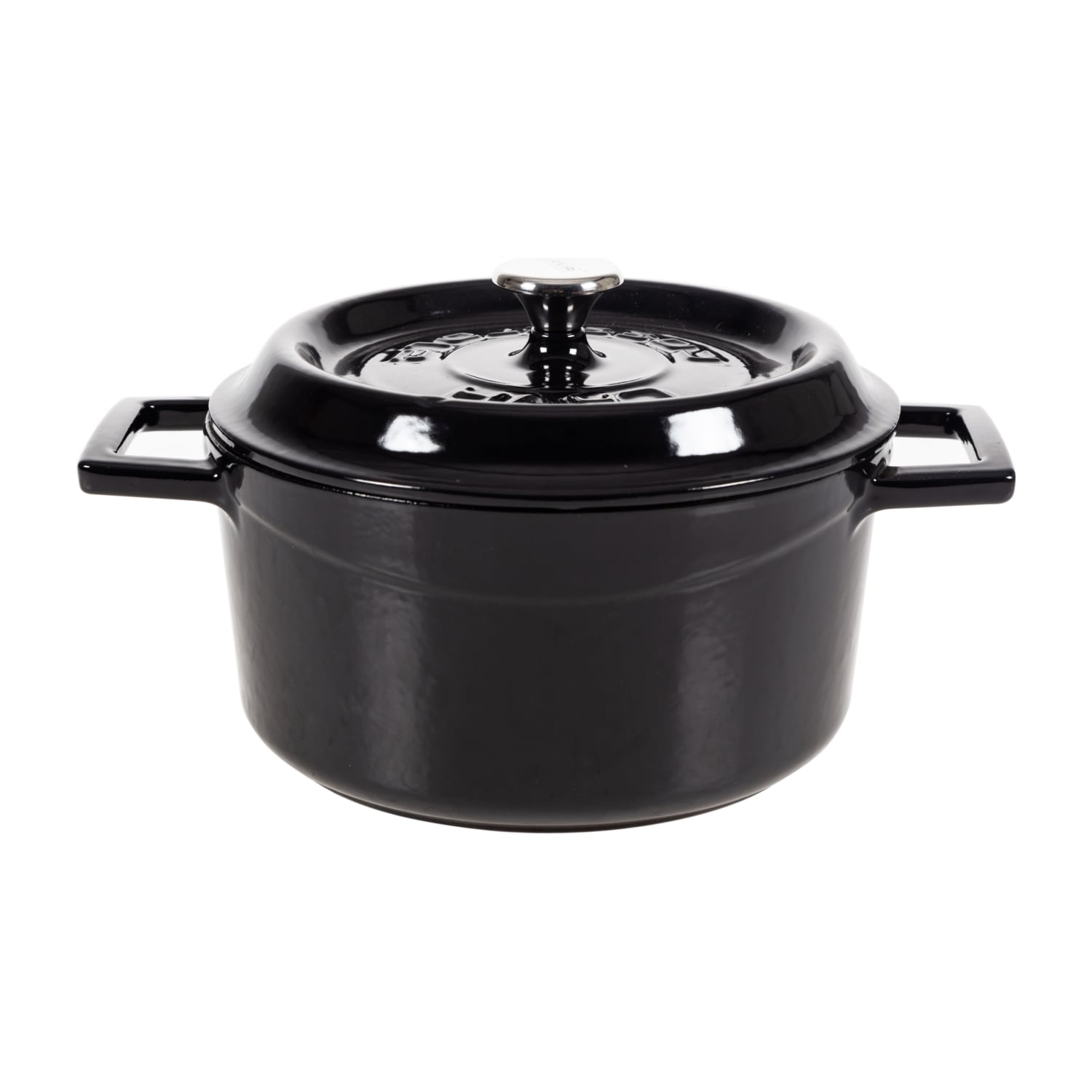 LAVA SİYAH YUVARLAK TENCERE 20 CM