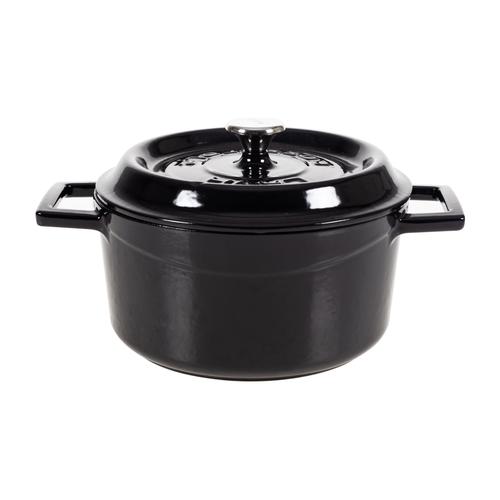  LAVA SİYAH YUVARLAK TENCERE 20 CM