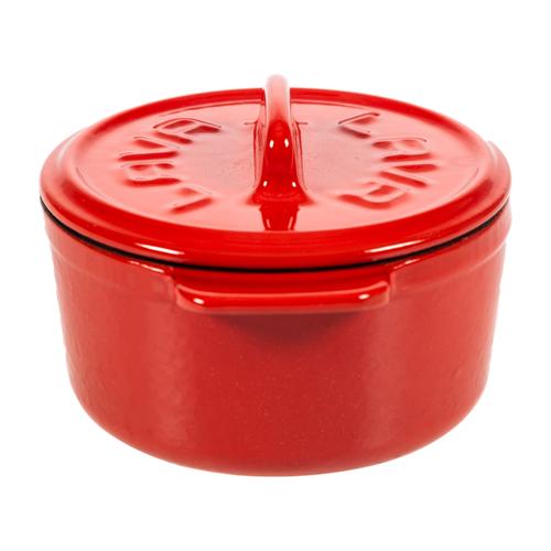  LAVA KIRMIZI MİNİ TENCERE 9 CM