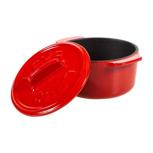  LAVA KIRMIZI MİNİ TENCERE 9 CM