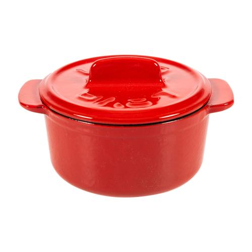  LAVA KIRMIZI MİNİ TENCERE 9 CM