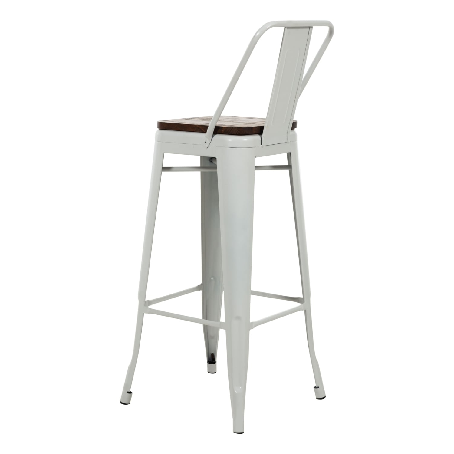 METAL BAR SANDALYESI  AÇıK GRI