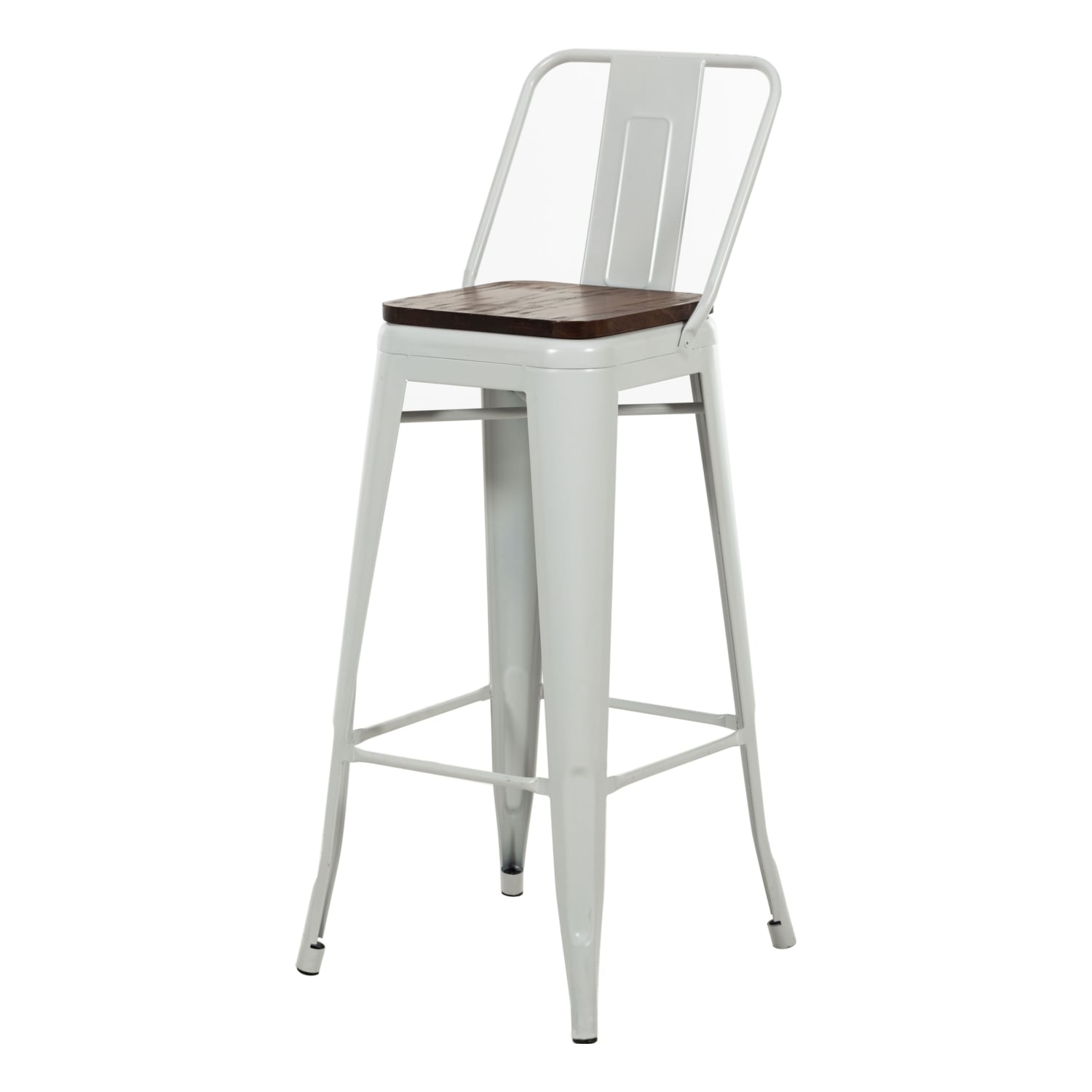 METAL BAR SANDALYESI  AÇıK GRI