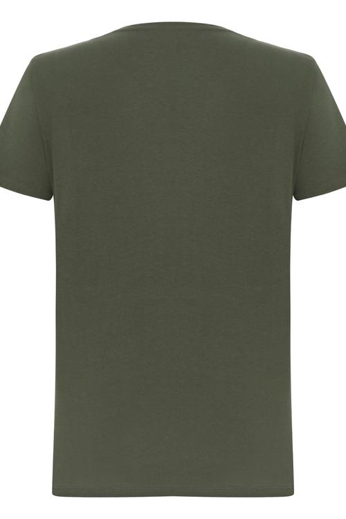  V YAKA PAMUK T-SHIRT