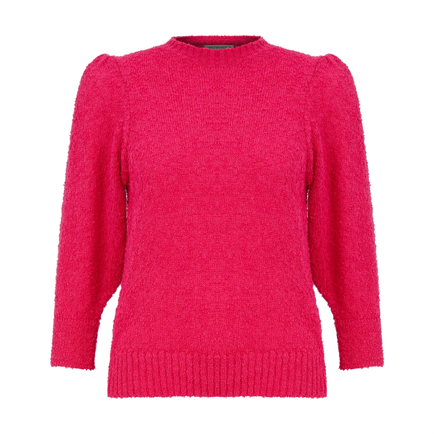 BİSİKLET YAKA KARPUZ KOL TRİKO KAZAK