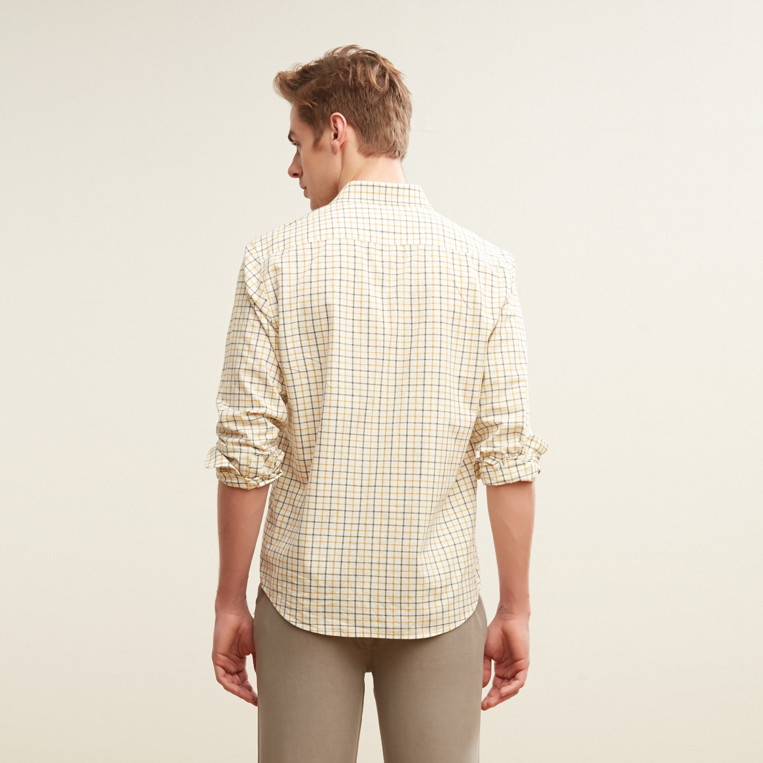 REGULAR KESİM EKOSE PAMUK GÖMLEK