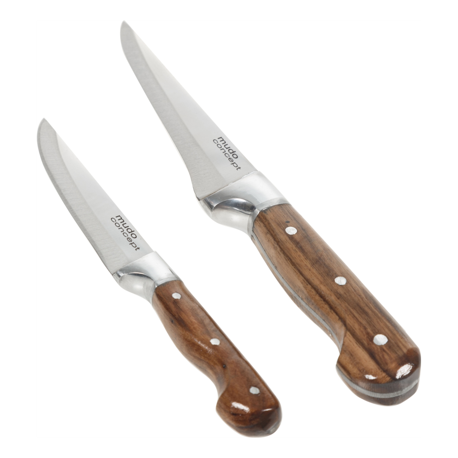 İKİLİ PASLANMAZ ÇELİK BIÇAK SETİ