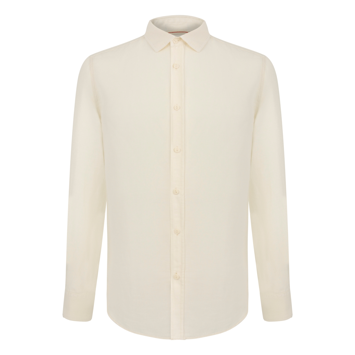 REGULAR FIT KETEN GÖMLEK