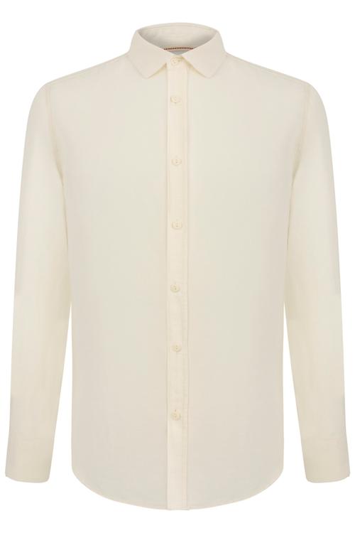  REGULAR FIT KETEN GÖMLEK