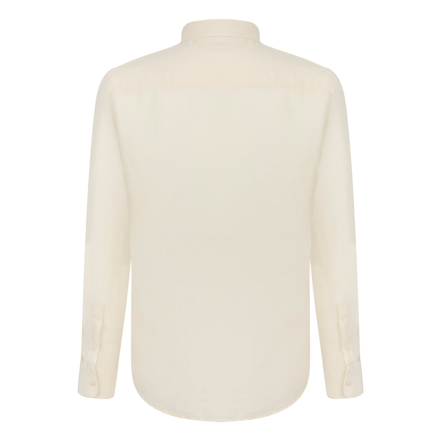 REGULAR FIT KETEN GÖMLEK