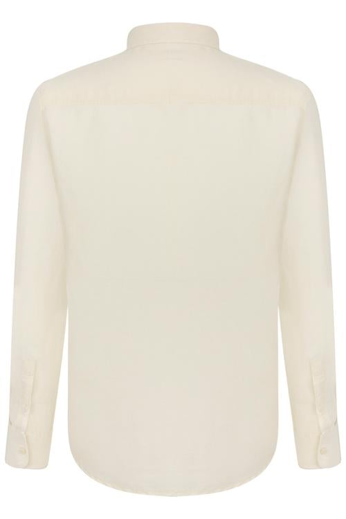  REGULAR FIT KETEN GÖMLEK