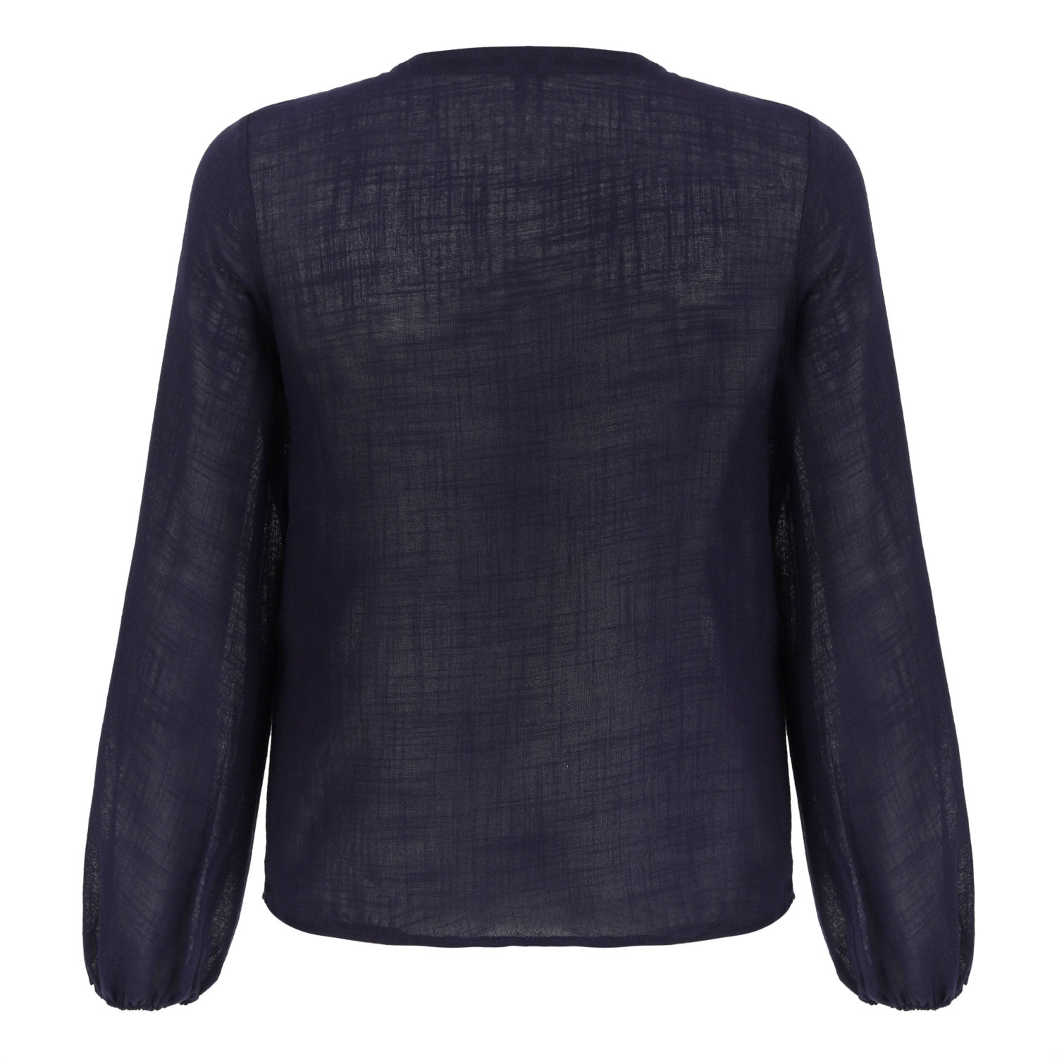 YAKASI FIRFIRLI BAĞLAMALI PAMUK GÖMLEK