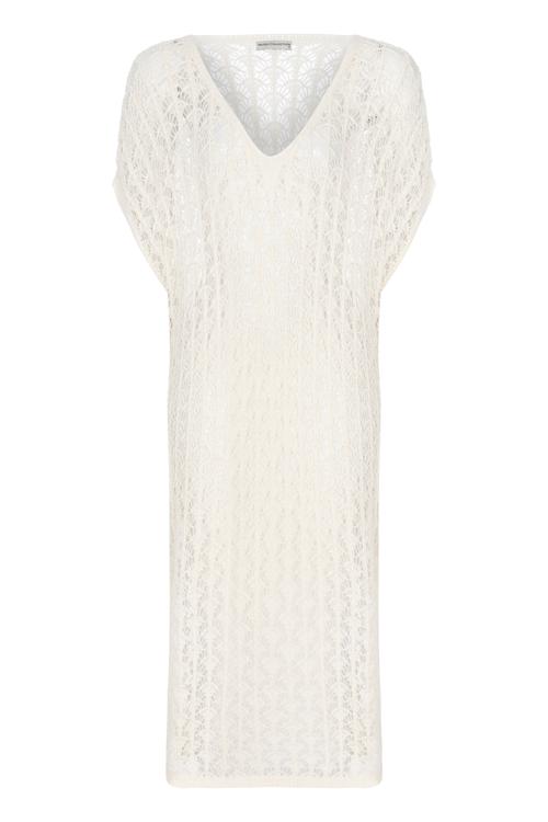  DANTELLİ PAMUK PLAJ ELBİSESİ