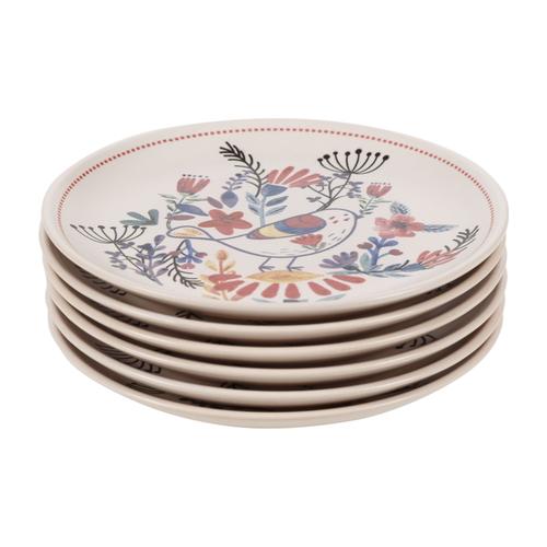  FLORA TATLI TABAĞI SETİ 6'LI