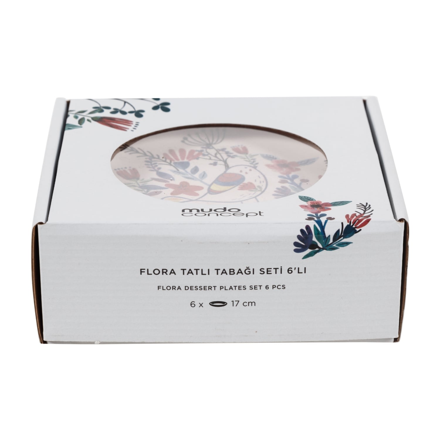 FLORA TATLI TABAĞI SETİ 6'LI