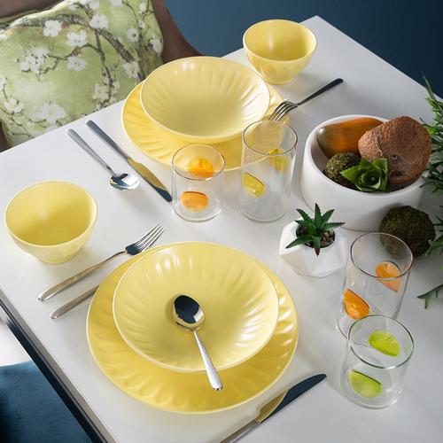  SIENA SARI 18 PARÇA YEMEK TAKIMI