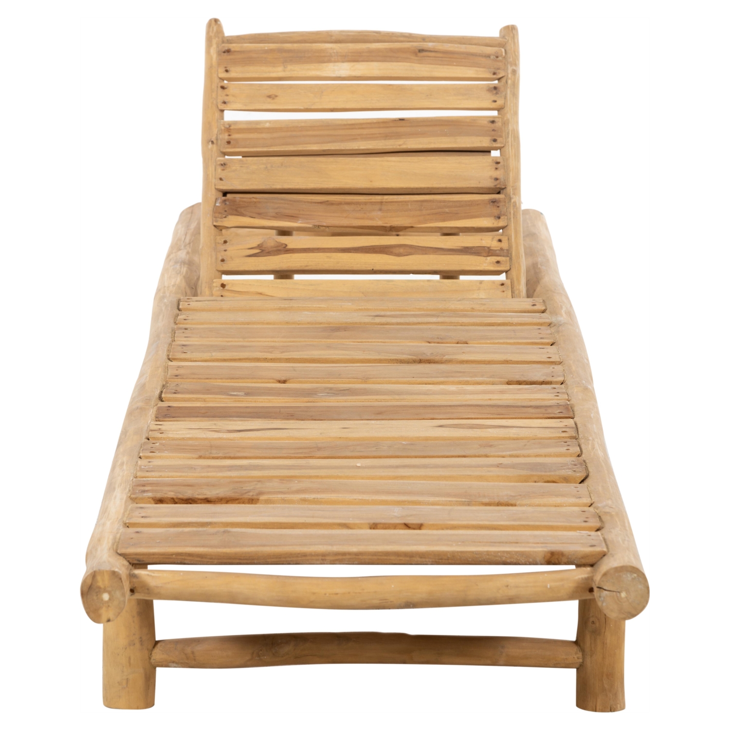 MAORI TİK AĞACI ŞEZLONG