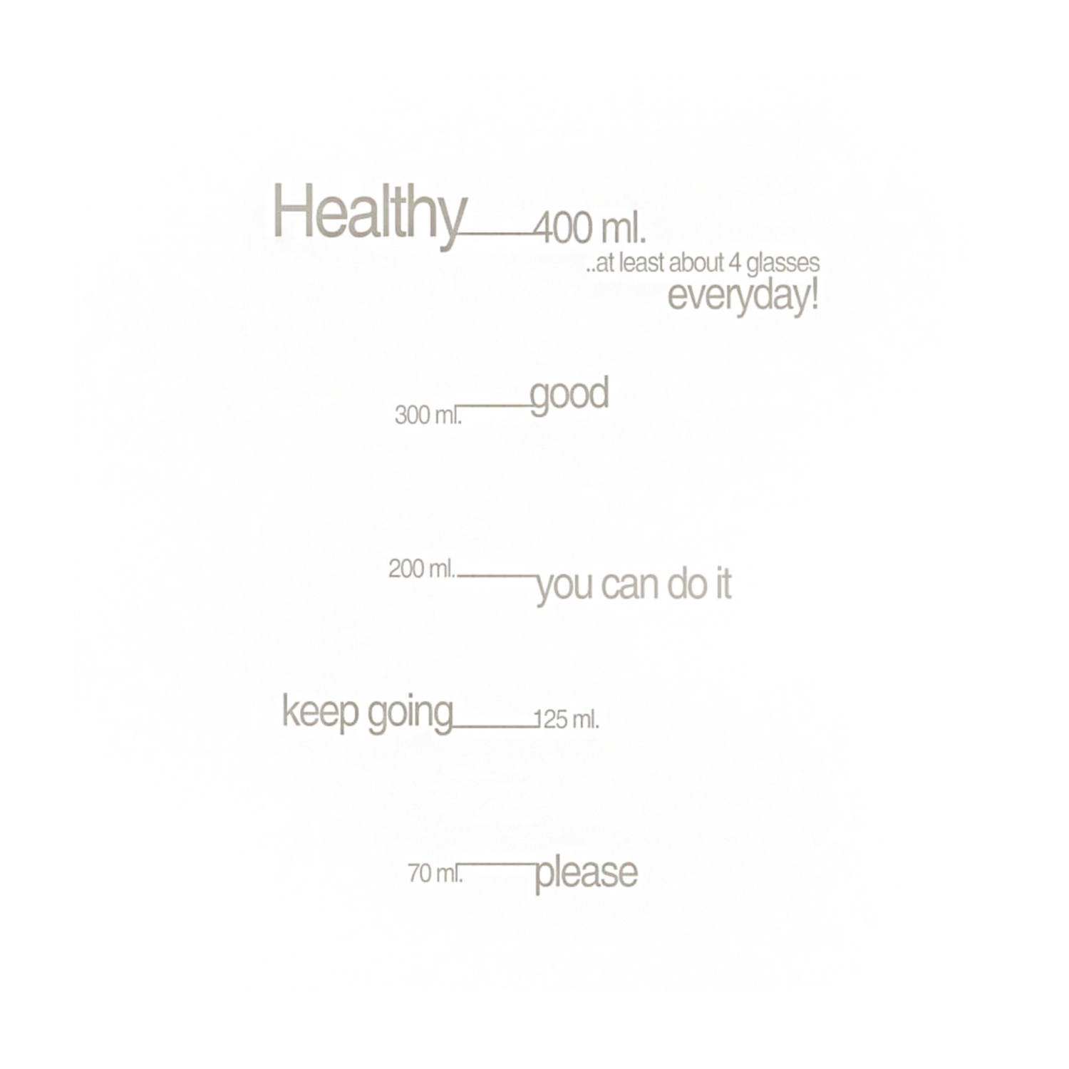 WATER MAVİ BARDAK - 570 ML