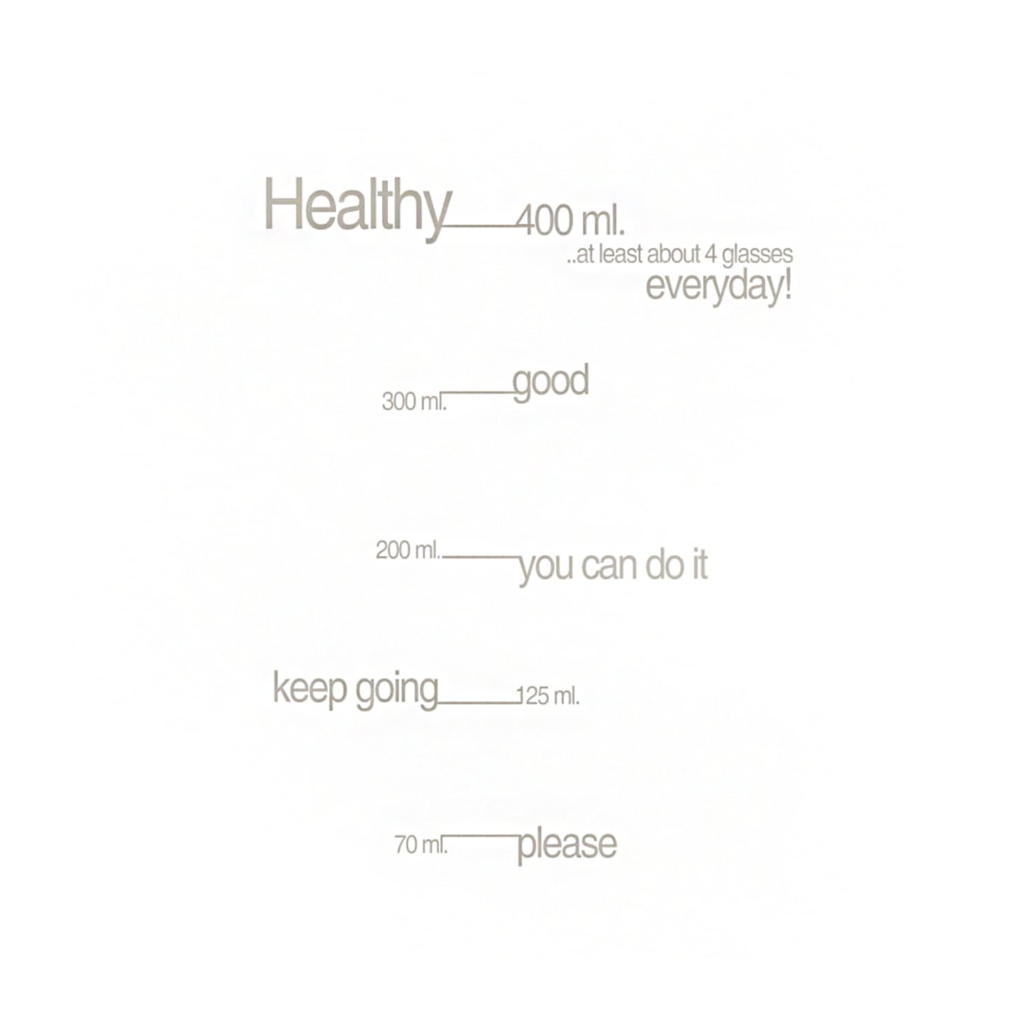 WATER KIRMIZI BARDAK - 570 ML