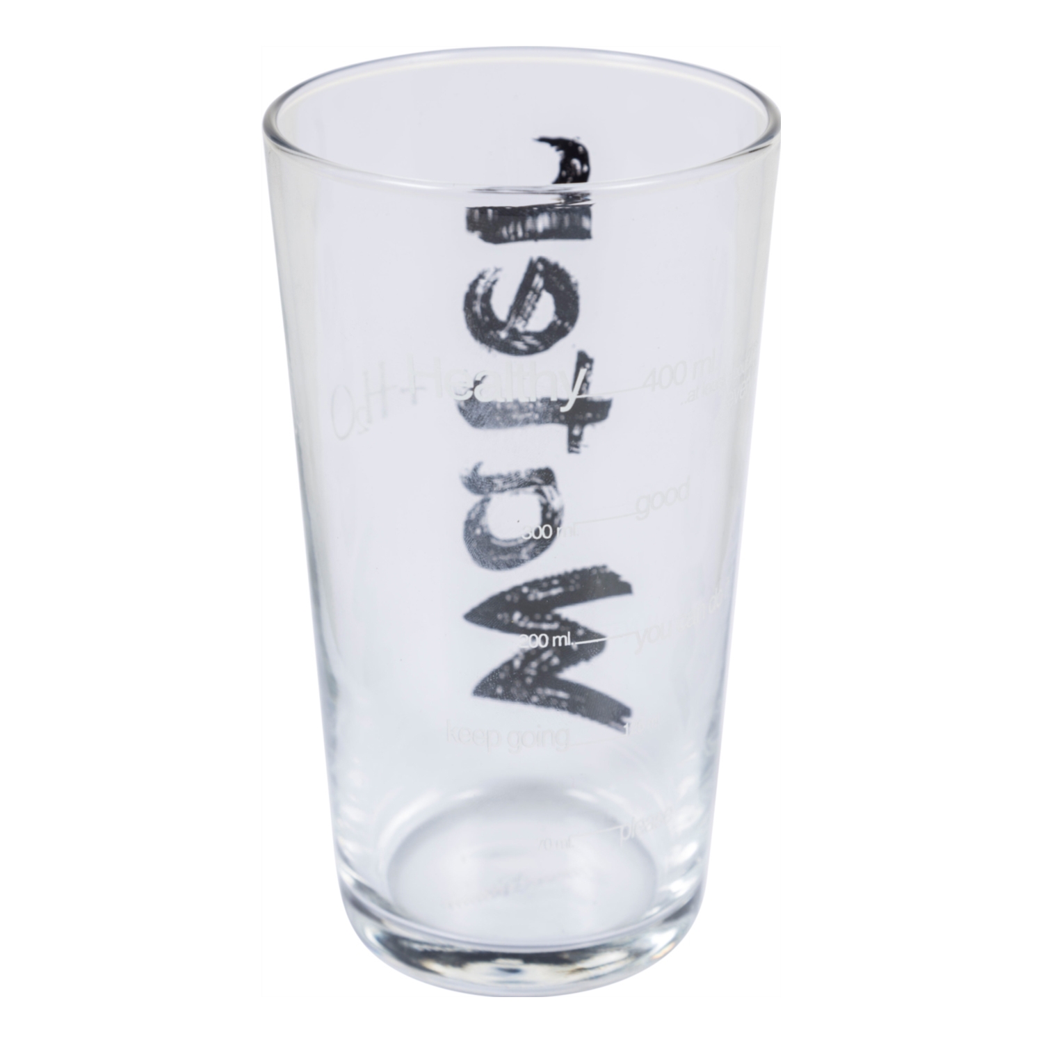 WATER SİYAH BARDAK - 570 ML