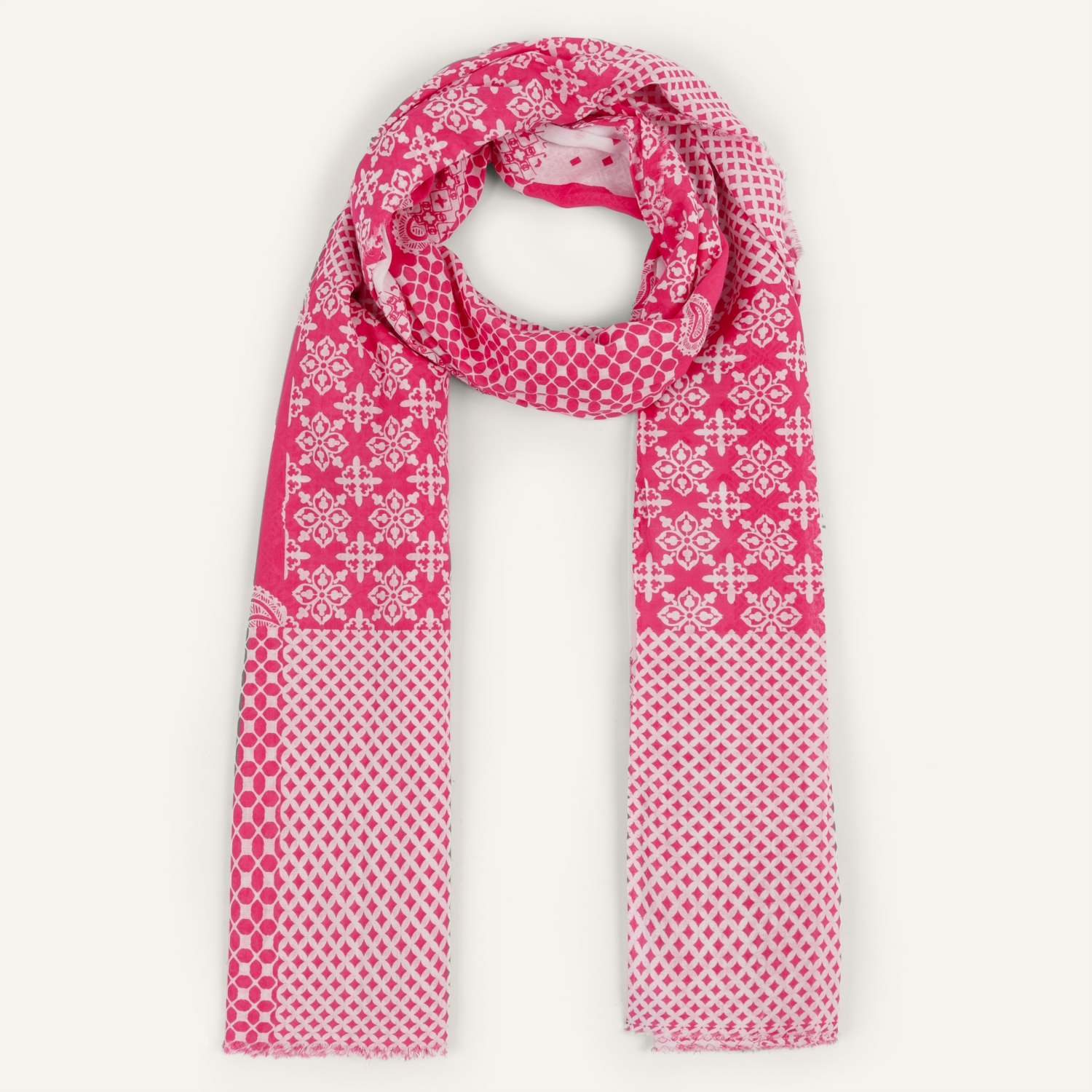 ETNİK DESENLİ ŞAL