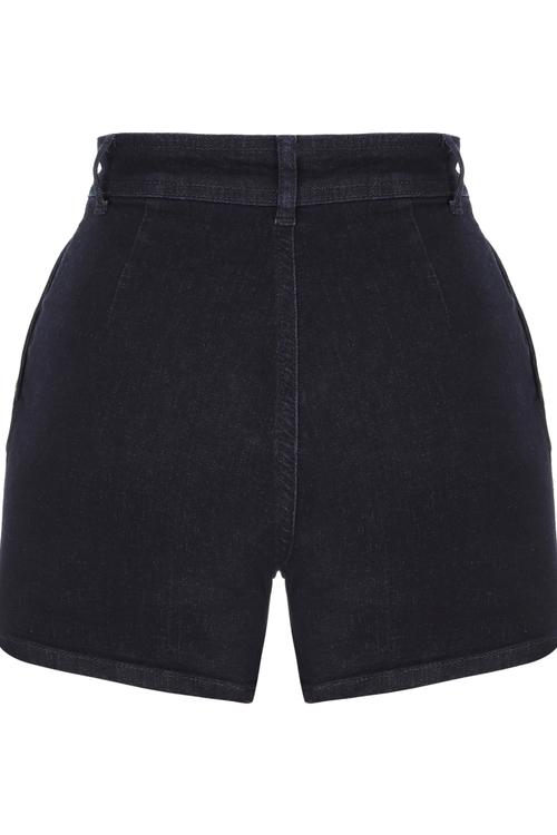  DÜĞMELİ DAR KESİM ŞORT