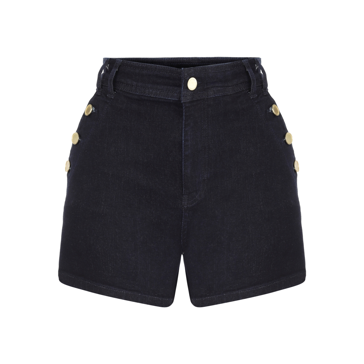 DÜĞMELİ DAR KESİM ŞORT