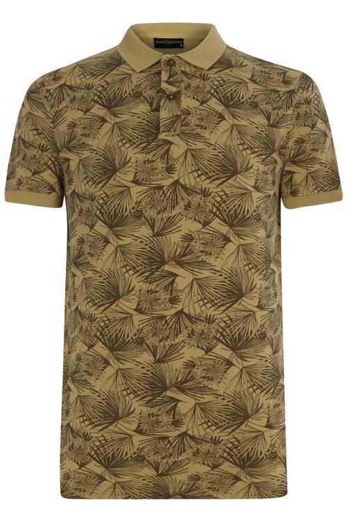  POLO YAKA BASKILI PAMUK T-SHIRT